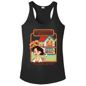 Housework For Beginners How To Finish Housework In 30 Ladies PosiCharge Competitor Racerback Tank