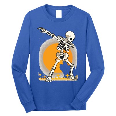 Halloween For Boy Kids Girl Dabbing Skeleton Costume Long Sleeve Shirt