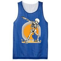 Halloween For Boy Kids Girl Dabbing Skeleton Costume Mesh Reversible Basketball Jersey Tank