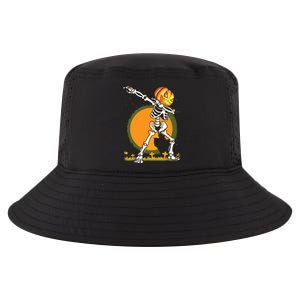 Halloween For Boy Kids Dabbing Skeleton Pumpkin Dab Cool Comfort Performance Bucket Hat