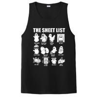 Halloween Funny Boo Sheet Halloween The Sheet List PosiCharge Competitor Tank