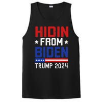 Hidin From Biden Funny Antibiden Trump 2024 PosiCharge Competitor Tank