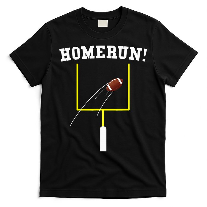 Homerun Football Baseball Sports Mix Up Humor T-Shirt