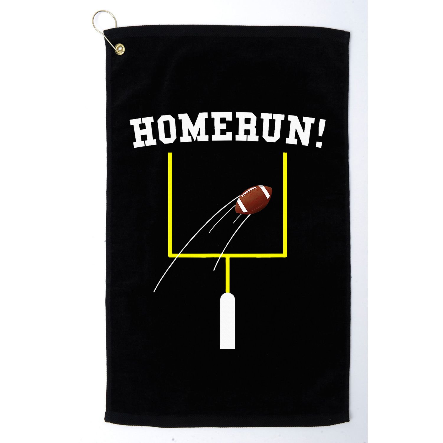 Homerun Football Baseball Sports Mix Up Humor Golf Towel