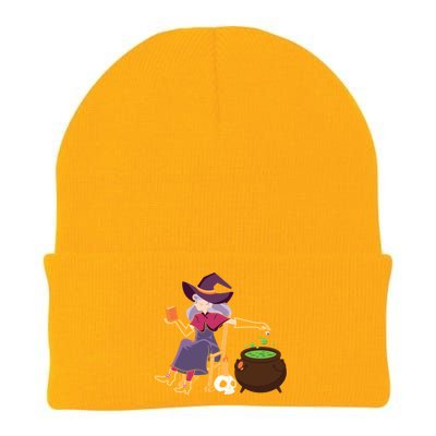 Halloween Funny Broomstick Witch Witches Be Crazy Gift Knit Cap Winter Beanie