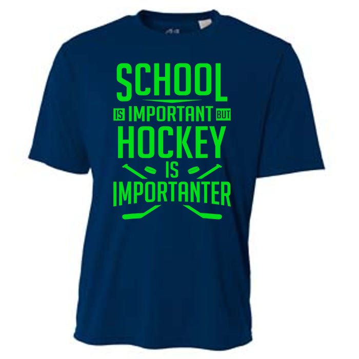 Hockey For Boy 8-12 Ice Hockey Player Cooling Performance Crew T-Shirt