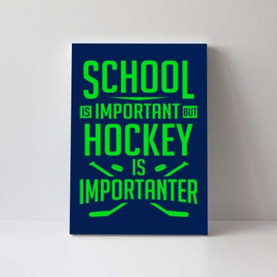 Hockey For Boy 8-12 Ice Hockey Player Canvas