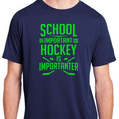 Hockey For Boy 8-12 Ice Hockey Player Adult ChromaSoft Performance T-Shirt