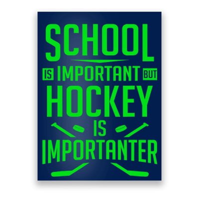 Hockey For Boy 8-12 Ice Hockey Player Poster