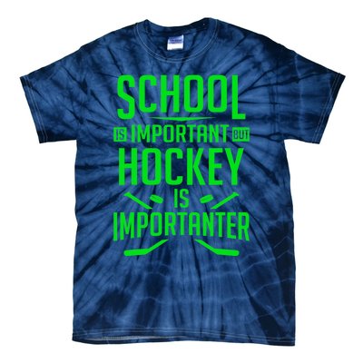 Hockey For Boy 8-12 Ice Hockey Player Tie-Dye T-Shirt