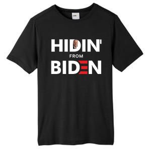 Hidin From Biden Tall Fusion ChromaSoft Performance T-Shirt