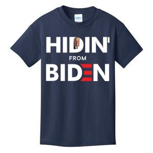 Hidin From Biden Kids T-Shirt