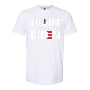 Hidin From Biden Softstyle CVC T-Shirt