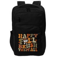 Happy Fall Brush Them All Halloween Impact Tech Backpack