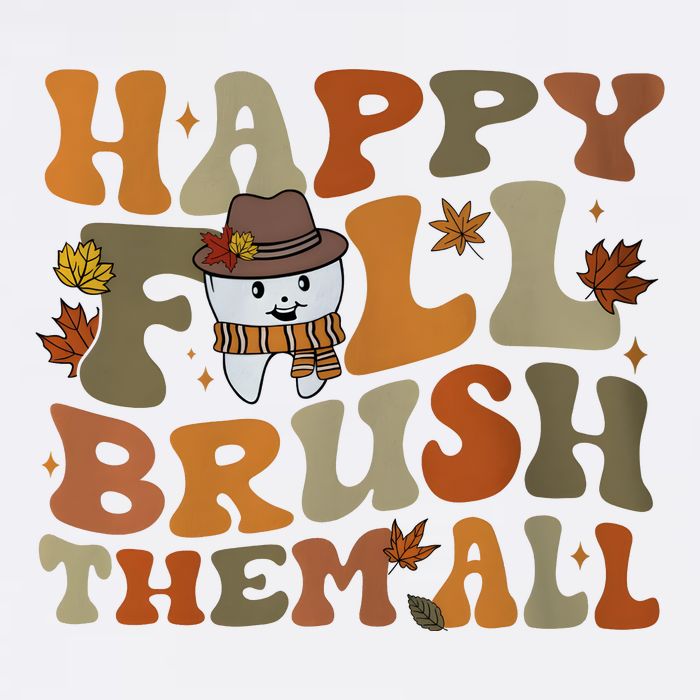 Happy Fall Brush Them All Halloween Magnet