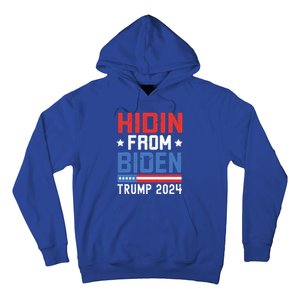 Hidin From Biden Kids Trump 2024 Funny Anti Joe Biden Hoodie