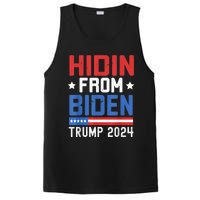 Hidin From Biden Trump 2024 Funny Anti Joe Biden PosiCharge Competitor Tank