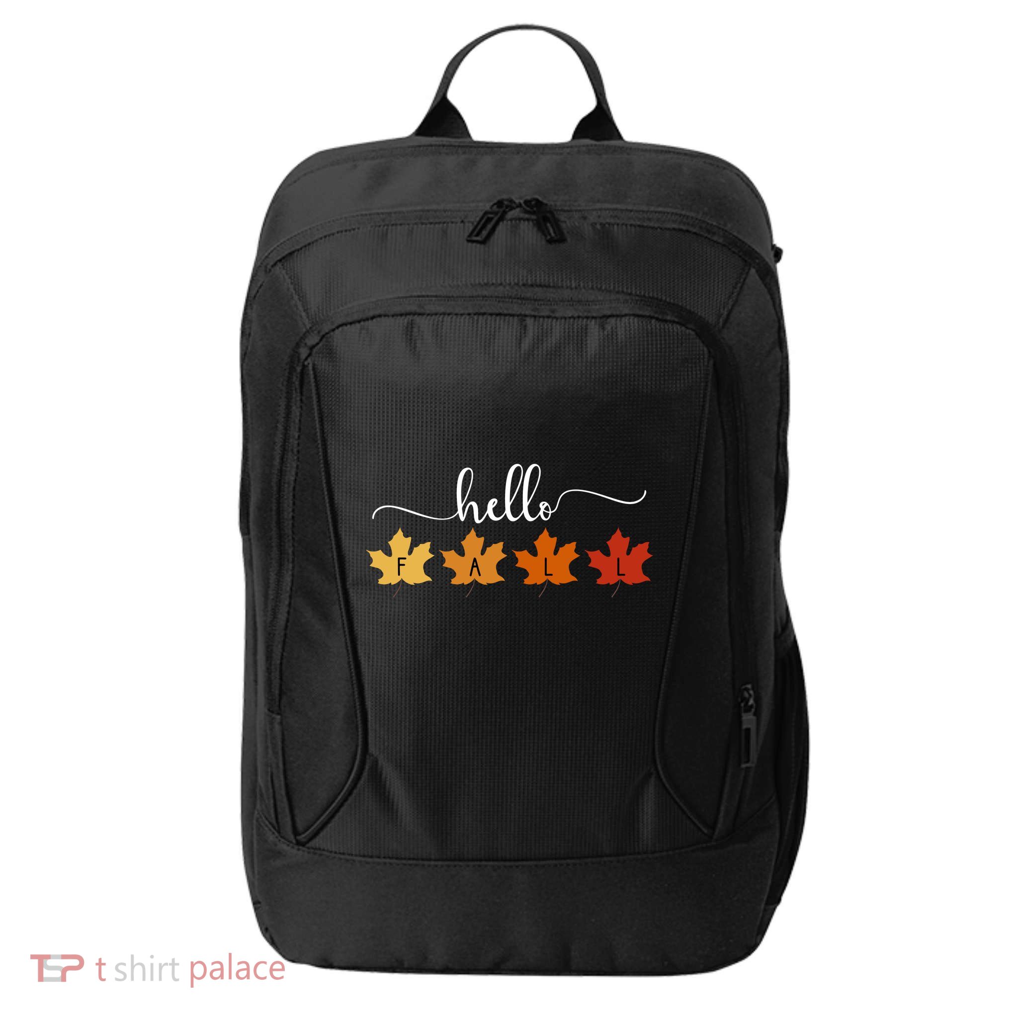 Hello Fall Cozy Nature City Backpack
