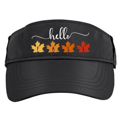 Hello Fall Cozy Nature Adult Drive Performance Visor