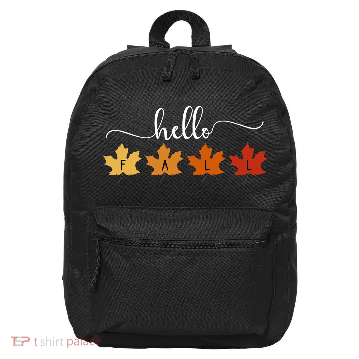 Hello Fall Cozy Nature 16 in Basic Backpack