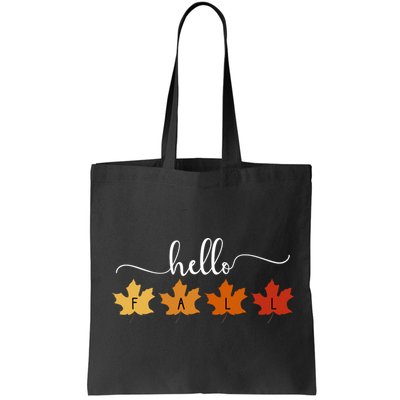 Hello Fall Cozy Nature Bag