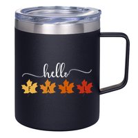 Hello Fall Cozy Nature 12oz Stainless Steel Coffee Mug