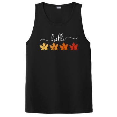 Hello Fall Cozy Nature PosiCharge Competitor Tank