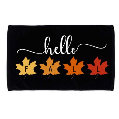 Hello Fall Cozy Nature Microfiber Hand Towel