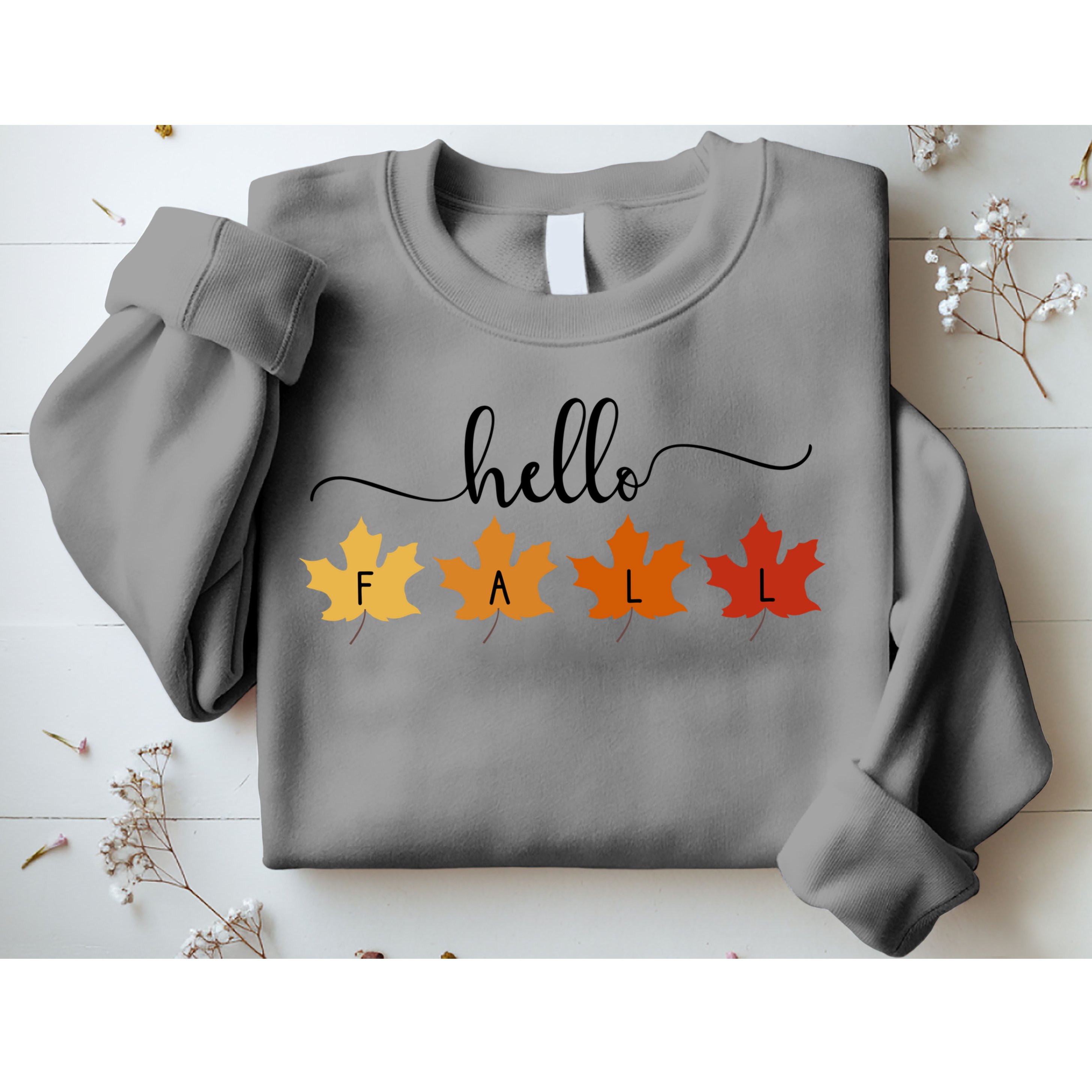 Hello Fall Cozy Nature Sweatshirt