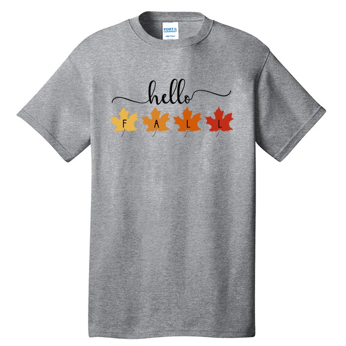 Hello Fall Cozy Nature Tall T-Shirt