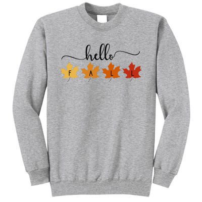 Hello Fall Cozy Nature Tall Sweatshirt