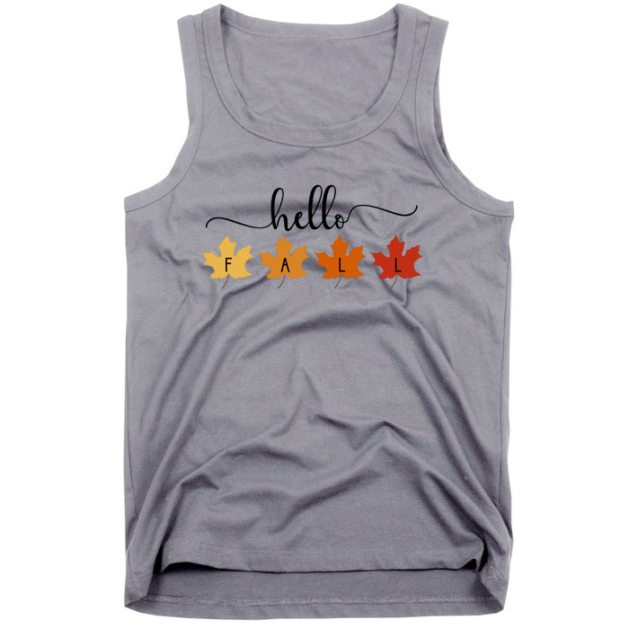 Hello Fall Cozy Nature Tank Top