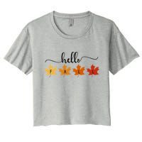 Hello Fall Cozy Nature Crop Top