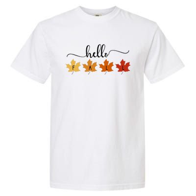 Hello Fall Cozy Nature Garment-Dyed Heavyweight T-Shirt