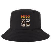 Hiss Funny Cat Lover Gift Cool Comfort Performance Bucket Hat