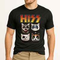 Hiss Funny Cat Lover Gift Cooling Performance Crew T-Shirt