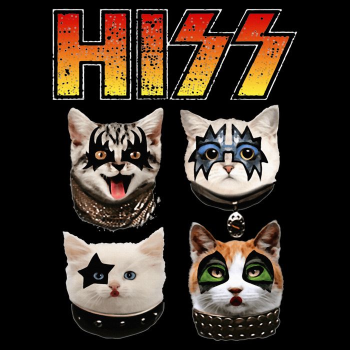 Hiss Funny Cat Lover Gift Cooling Performance Crew T-Shirt