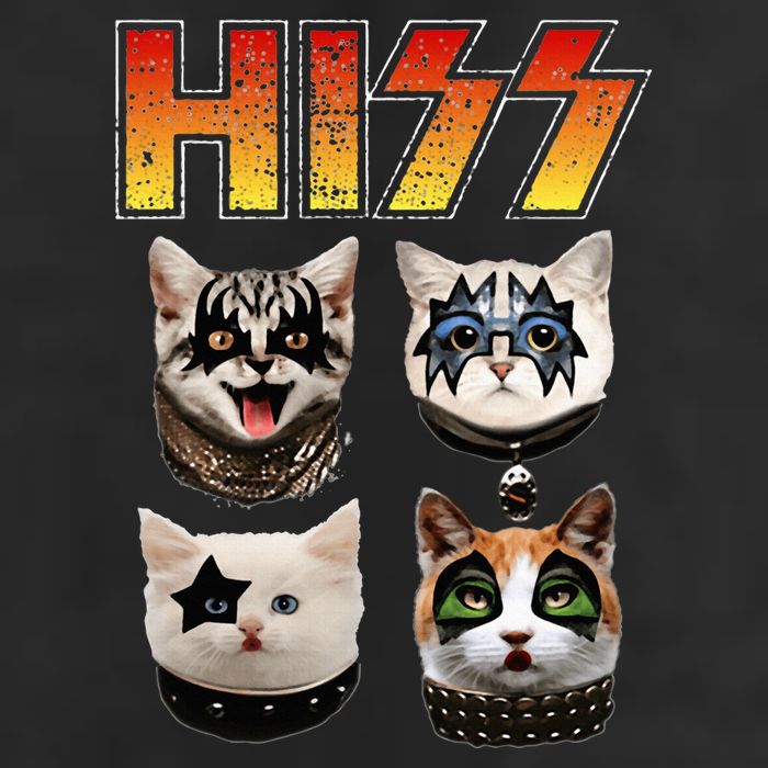 Hiss Funny Cat Lover Gift Adult Drive Performance Visor