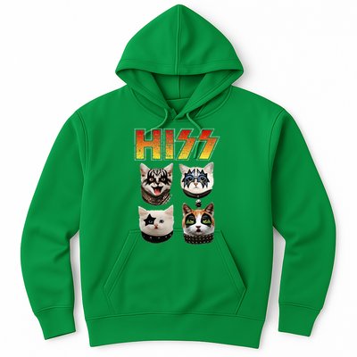 Hiss Funny Cat Lover Gift Hoodie