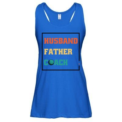 Husband Father Coach Golf Coach Gift Ladies Essential Flowy Tank