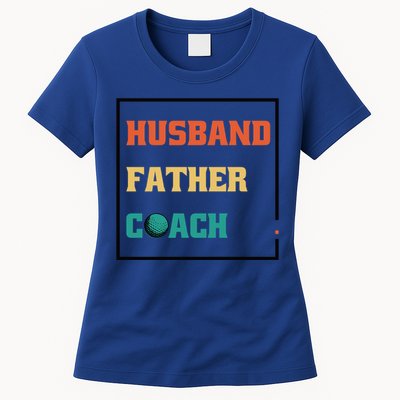 Husband Father Coach Golf Coach Gift Women's T-Shirt