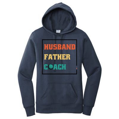 Husband Father Coach Golf Coach Gift Women's Pullover Hoodie