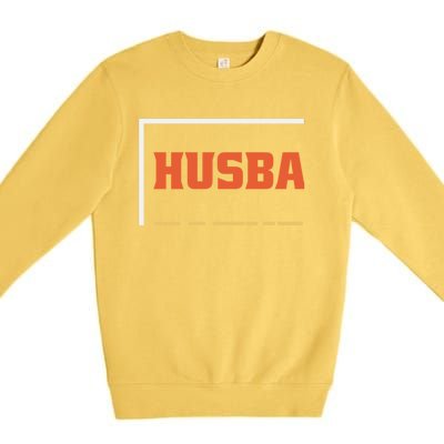 Husband Father Coach Golf Coach Gift Premium Crewneck Sweatshirt