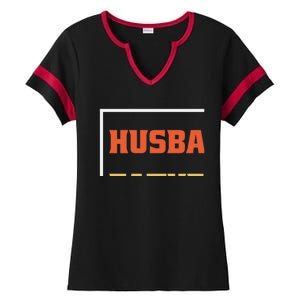 Husband Father Coach Golf Coach Gift Ladies Halftime Notch Neck Tee