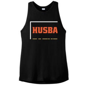 Husband Father Coach Golf Coach Gift Ladies PosiCharge Tri-Blend Wicking Tank