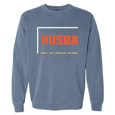 Husband Father Coach Golf Coach Gift Garment-Dyed Sweatshirt