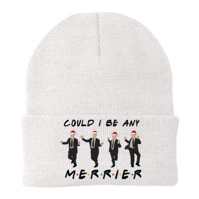 Holiday Friends Could I Be Any Merrier Funny Chandler Knit Cap Winter Beanie