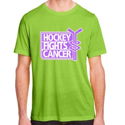 Hockey Fights Cancer Hockey Lover Gift Idea Trending Adult ChromaSoft Performance T-Shirt