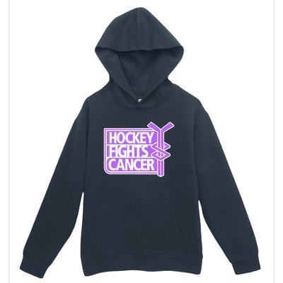 Hockey Fights Cancer Hockey Lover Gift Idea Trending Urban Pullover Hoodie