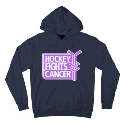 Hockey Fights Cancer Hockey Lover Gift Idea Trending Tall Hoodie